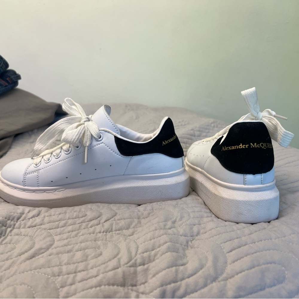 alexander mcqueen white sneakers